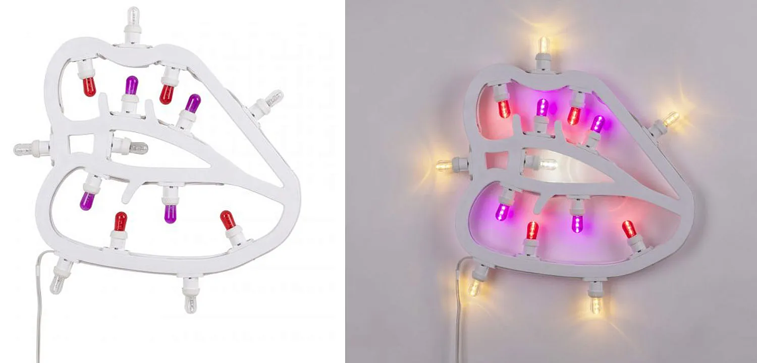 RemontPro - Настенный светильник Seletti Hotlight Lips