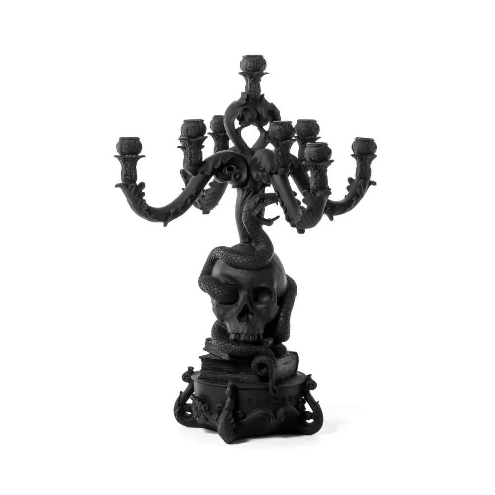 RemontPro - Канделябр Seletti Giant Burlesque Skull Black