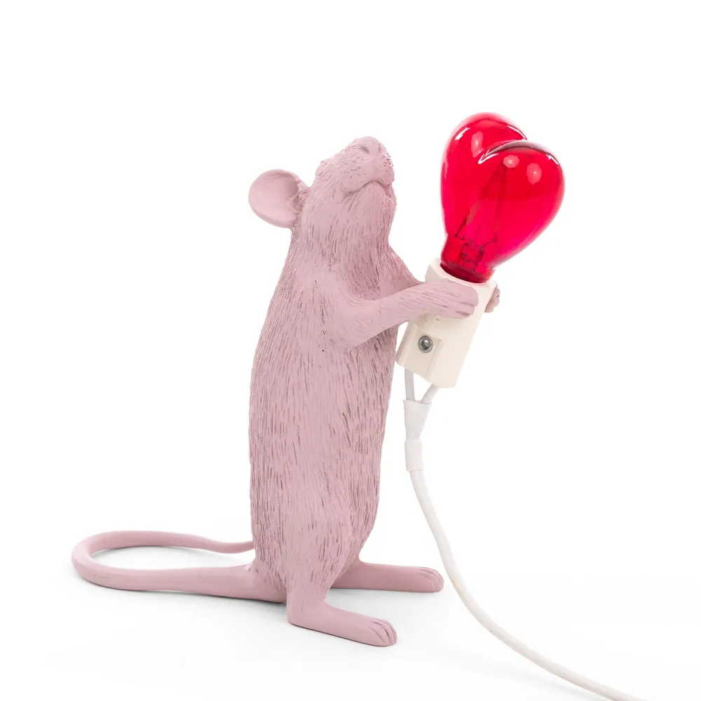 RemontPro - Настольная лампа Seletti Mouse Lamp Love Edition