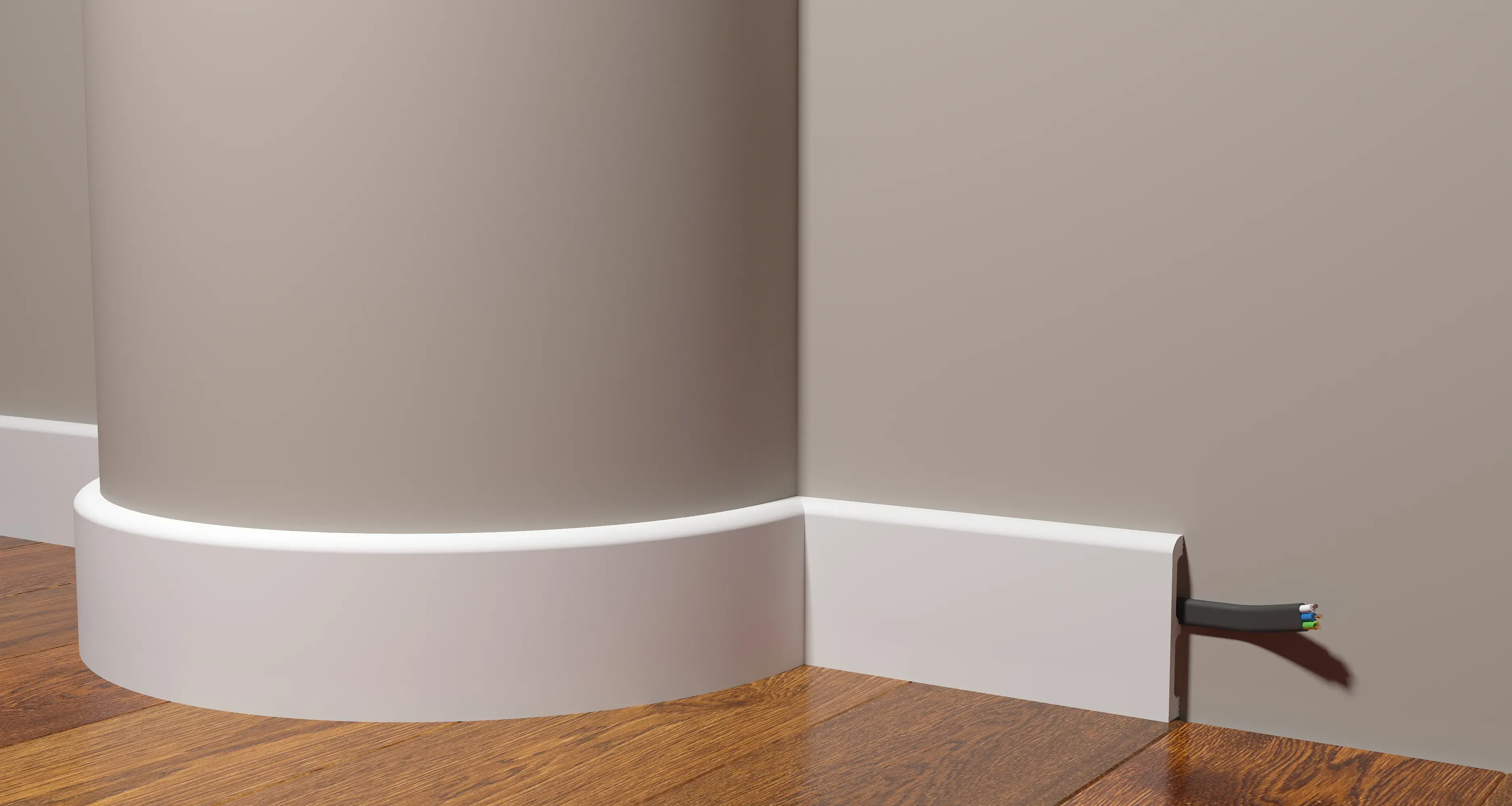 RemontPro - Плинтус Decor Dizayn DD706F Гибкий