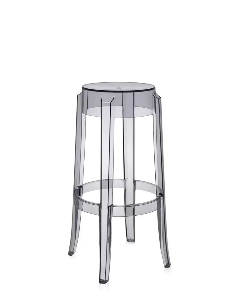 RemontPro - Стул барный Kartell Charles Ghost (дымчатый)