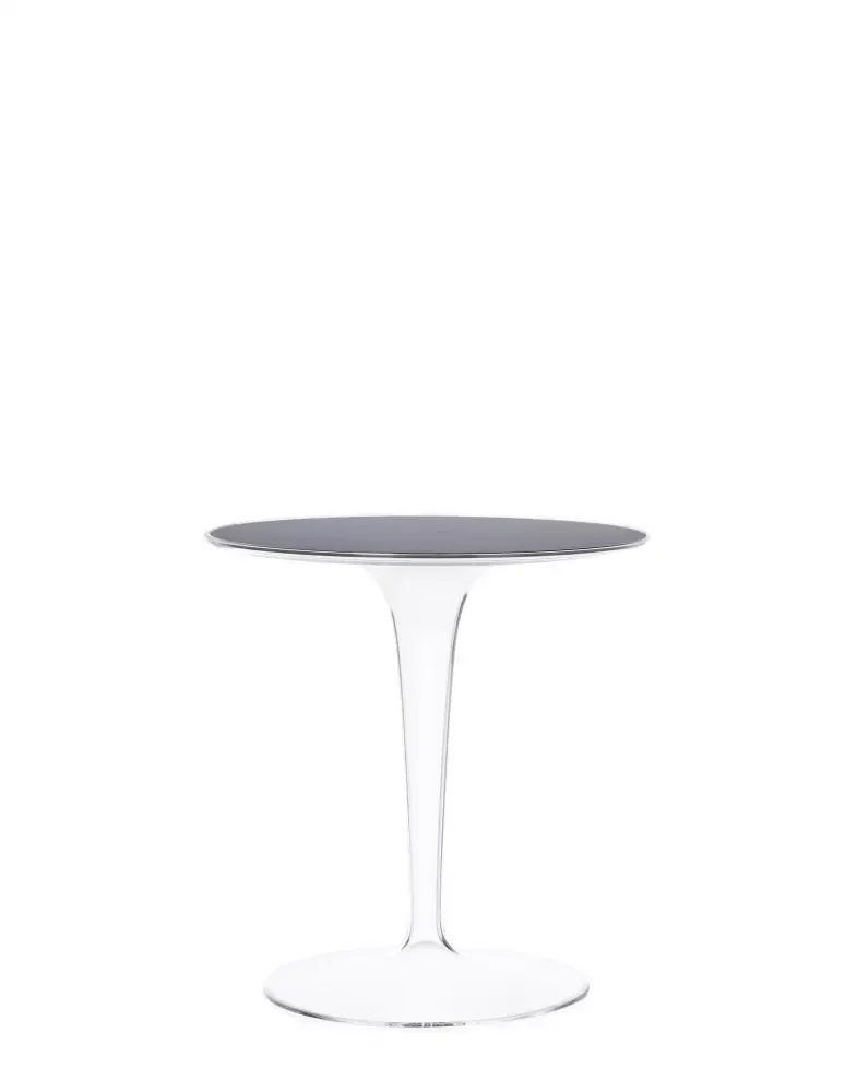 RemontPro - Столик журнальный Kartell TipTop (черный/кристалл)